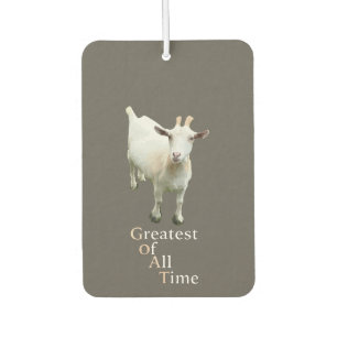 Greatest of all time Goat Car Air Freshener