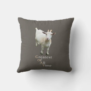 Greatest of all time Goat Cushion