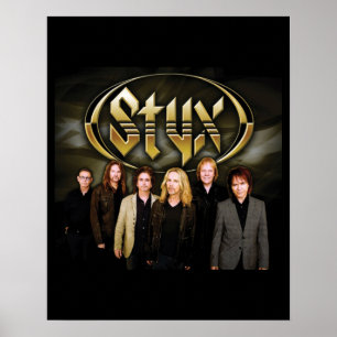 Greatest Of STYX Band Retro 80s Style For Fans Poster