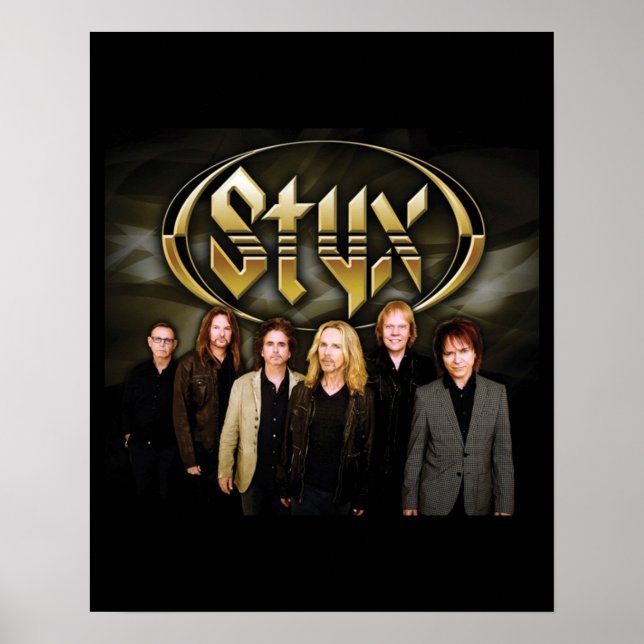 Greatest Of STYX Band Retro 80s Style For Fans Poster (Front)