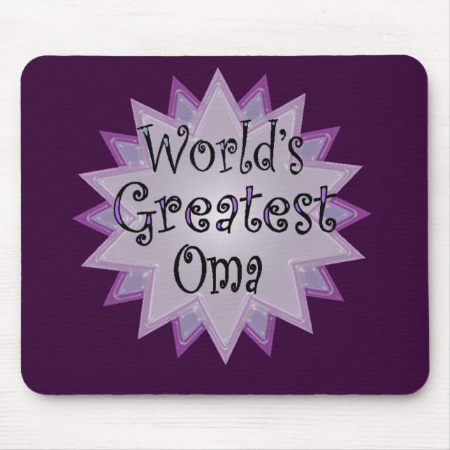 greatest.oma mouse pad (Front)