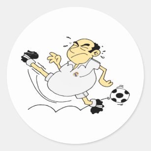 Greatest Soccer Player Classic Round Sticker