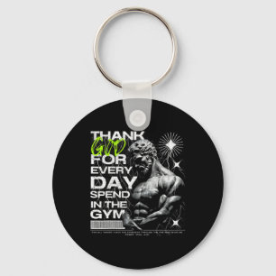 Greatful Gym Brother Uni-adults Gym Key Ring