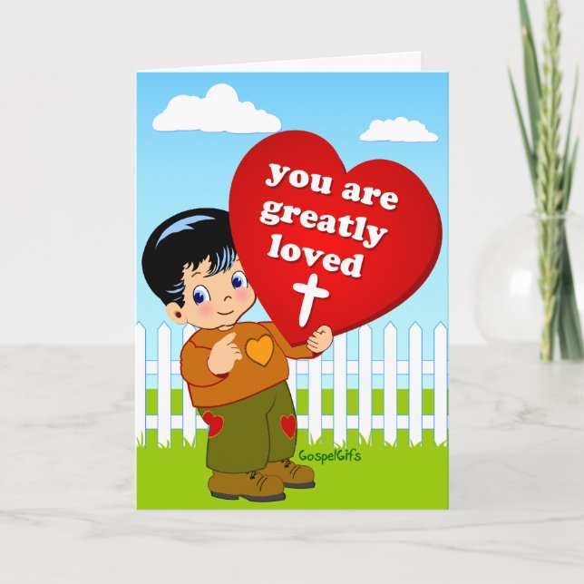 Greatly Loved Holiday Card (Front)