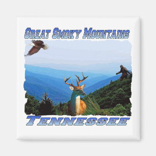 GreatSmokeyMountainsTennessee Magnet or Coaster