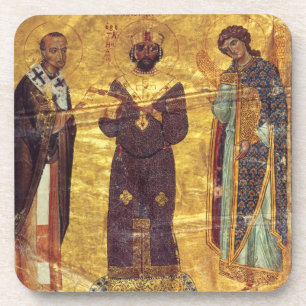 Grec Coisl 79 f.2v Emperor Nicephorus III Botaniat Coaster