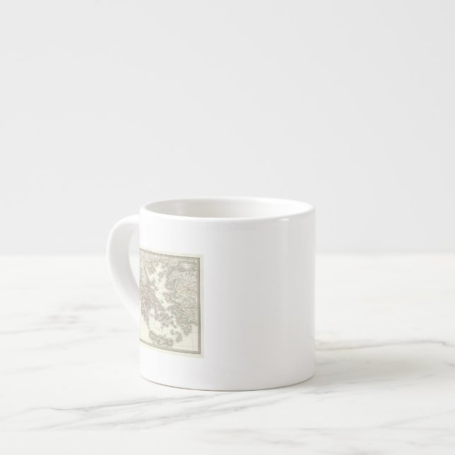 Grece ancienne - Ancient Greece Espresso Cup (Front Left)