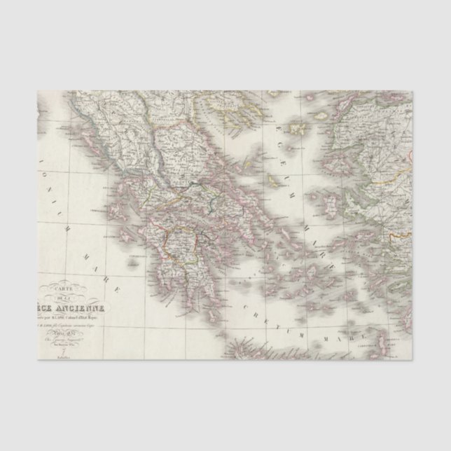 Grece ancienne - Ancient Greece Tissue Paper (Front)