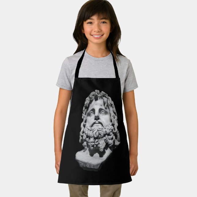 Greco Roman Bust Apron (Insitu)