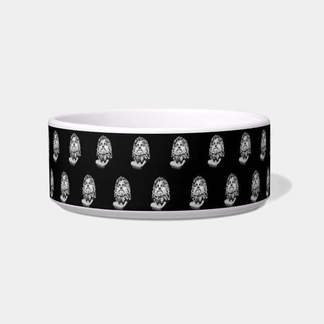 Greco Roman Bust Bowl (Front)