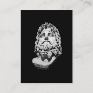 Greco Roman Bust Business Card