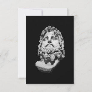 Greco Roman Bust Card