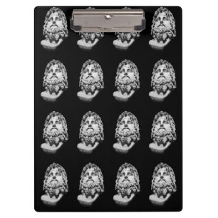 Greco Roman Bust Clipboard