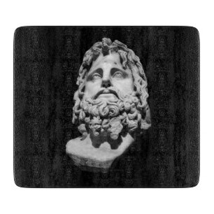 Greco Roman Bust Cutting Board