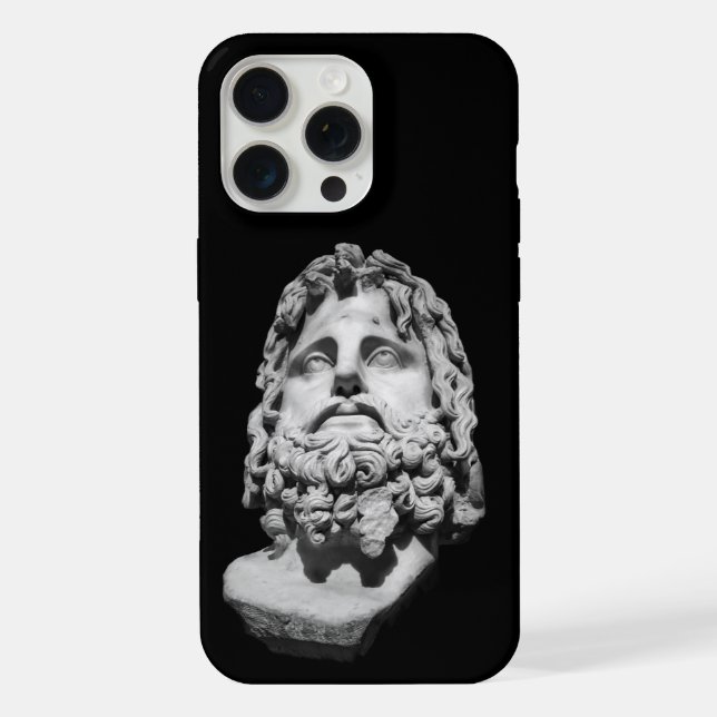 Greco Roman Bust iPhone Case (Back)