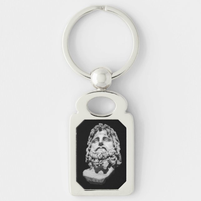 Greco Roman Bust Key Ring (Front)