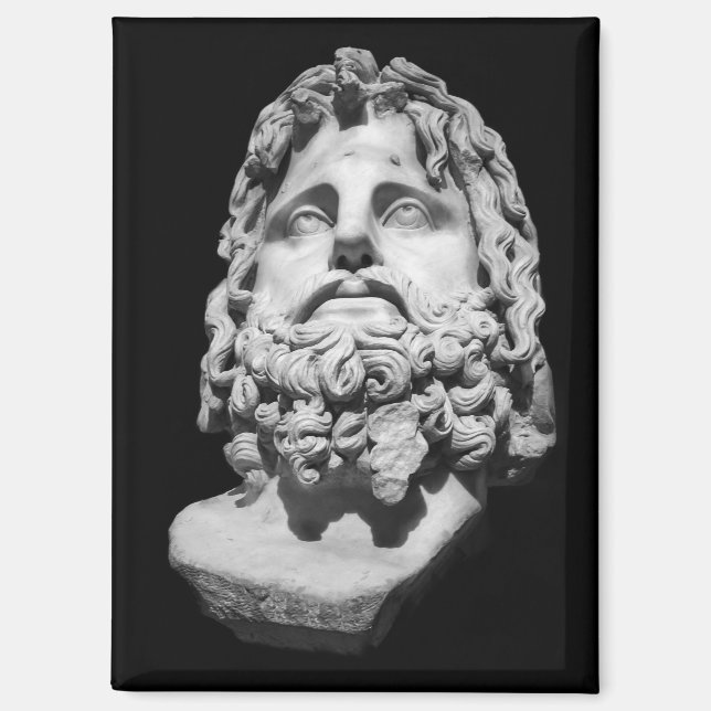 Greco Roman Bust Magnet (Front)