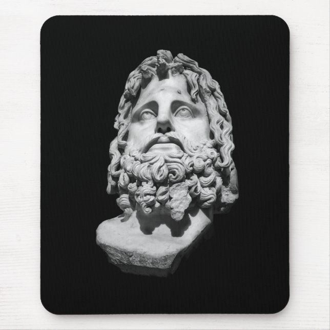 Greco Roman Bust Mouse Pad (Front)