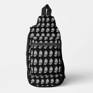 Greco Roman Bust Sling Bag
