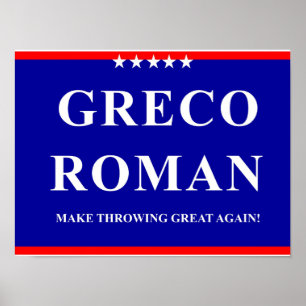 Greco Roman Poster