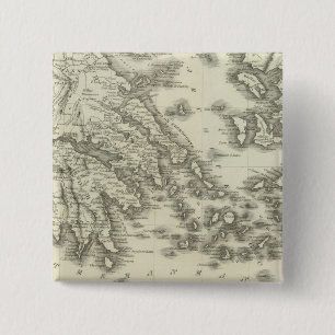 Greece 16 15 cm square badge