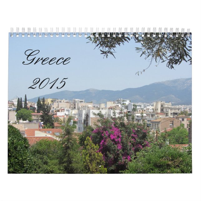Greece 2015 calendar (Cover)