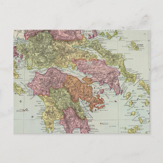 Greece 4 postcard (Front)