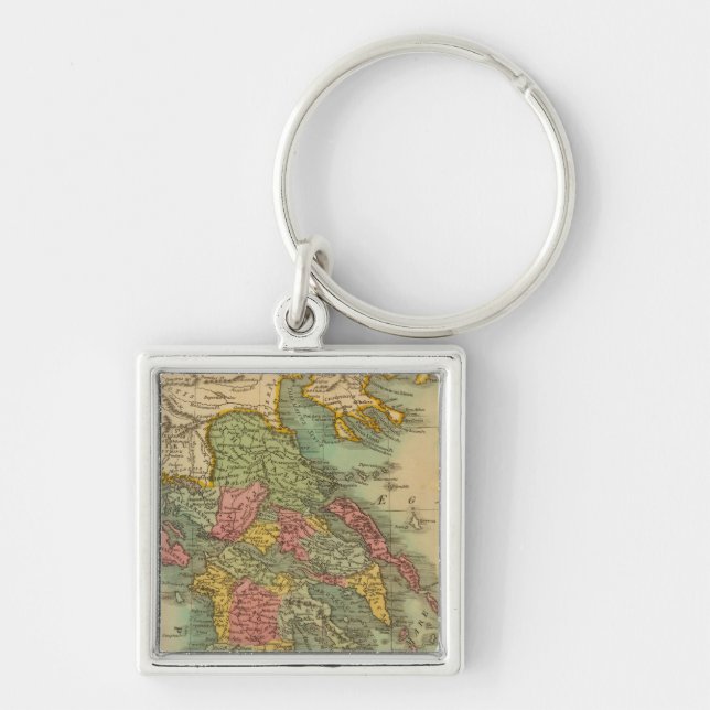 Greece 8 key ring (Front)