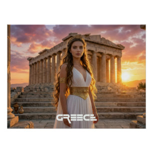 GREECE - ACROPOLIS POSTER