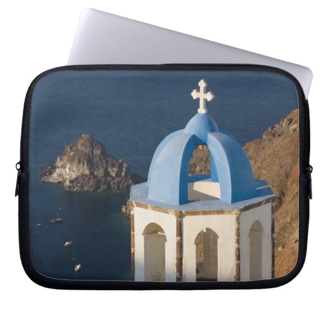 Greece and Greek Island of Santorini town of Oia 2 Laptop Sleeve (Front)