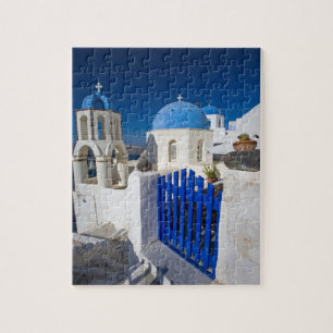 Greece and Greek Island of Santorini town of Oia 3 Jigsaw Puzzle