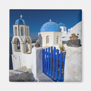 Greece and Greek Island of Santorini town of Oia 3 Magnet