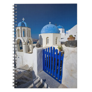Greece and Greek Island of Santorini town of Oia 3 Notebook