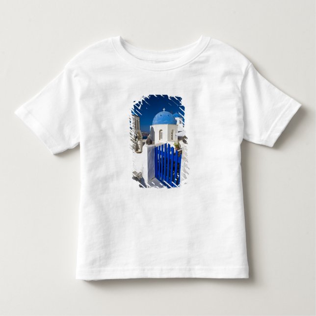 Greece and Greek Island of Santorini town of Oia 3 Toddler T-Shirt (Front)