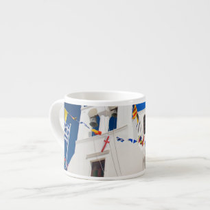 Greece and Greek Island of Santorini town of Oia 4 Espresso Cup