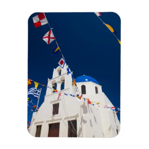 Greece and Greek Island of Santorini town of Oia 4 Magnet