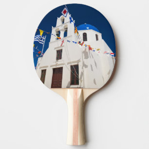 Greece and Greek Island of Santorini town of Oia 4 Ping Pong Paddle