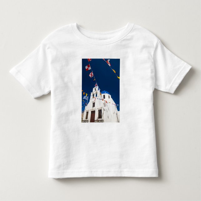Greece and Greek Island of Santorini town of Oia 4 Toddler T-Shirt (Front)