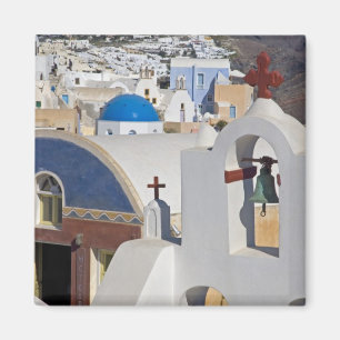 Greece and Greek Island of Santorini town of Oia 5 Magnet