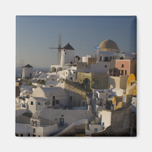 Greece and Greek Island of Santorini town of Oia Magnet