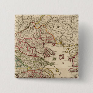 Greece and Macedonia 15 Cm Square Badge