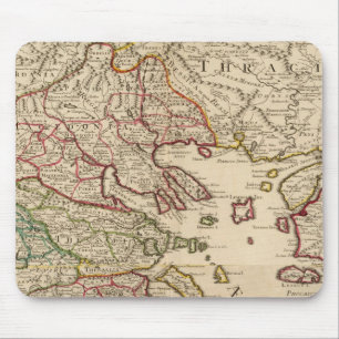 Greece and Macedonia Mouse Pad