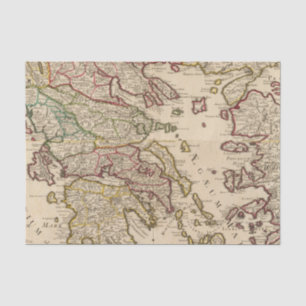 Greece and Macedonia Tissue Paper