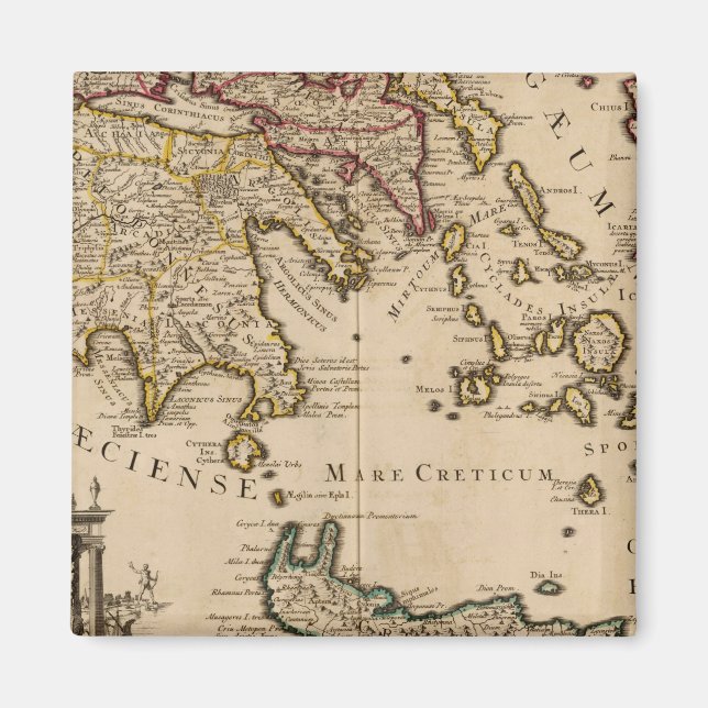 Greece and Turkey 3 Magnet (Front)