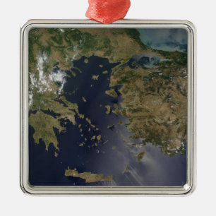 Greece and Turkey Metal Tree Decoration