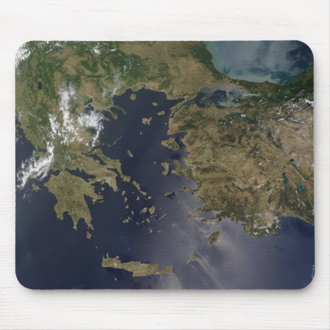Greece and Turkey Mouse Pad (Front)