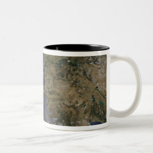 Greece and Turkey Two-Tone Coffee Mug