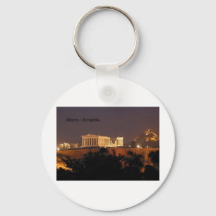 Greece - Athens - Acropolis (by St.K) Key Ring