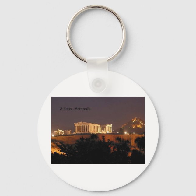 Greece - Athens - Acropolis (by St.K. Key Ring (Front)