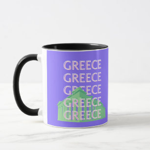 Greece, Athens Travel Art Mug